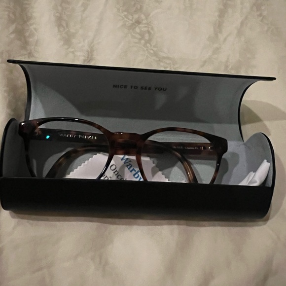 Warby Parker Whalen Acorn Tortoise glasses - Picture 1 of 6